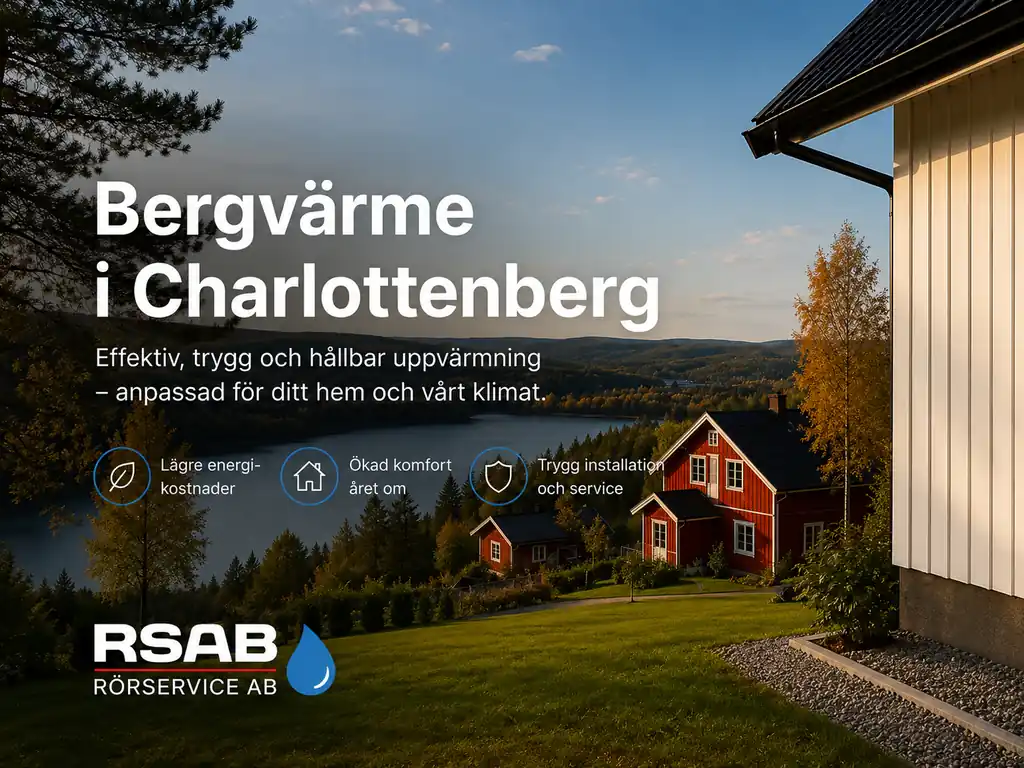 Bergvärme Charlottenberg – RSAB Rörservice AB